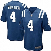 Nike Men & Women & Youth Colts #4 Adam Vinatieri Blue Team Color Game Jersey,baseball caps,new era cap wholesale,wholesale hats
